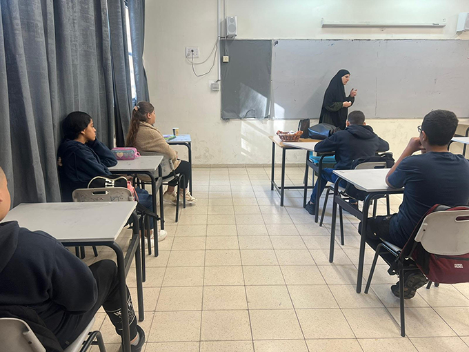 اسبوع التسامح في مدرسة الرازي الاعدادية- جلحولية